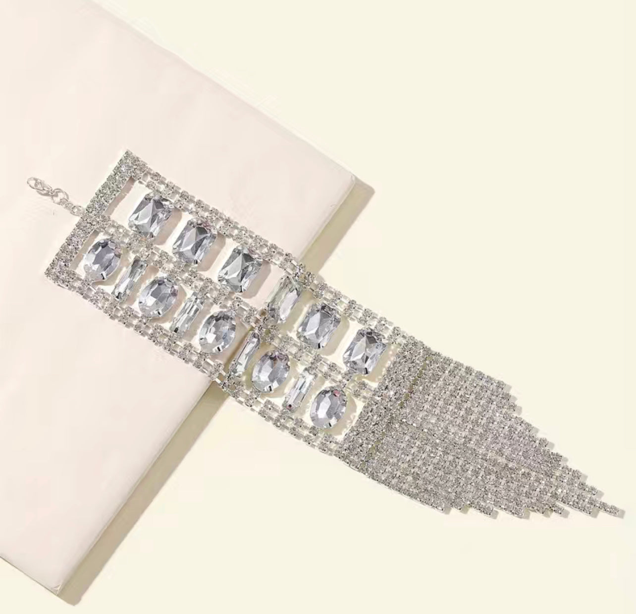 GLAM - Over The Top Bracelet (Silver tone)