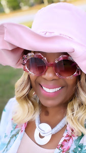 GLAM -Pretty in Pink Sunglasses