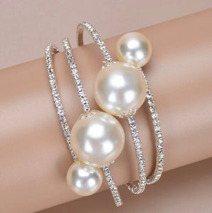GLAM - Pearlie Bling Bracelet
